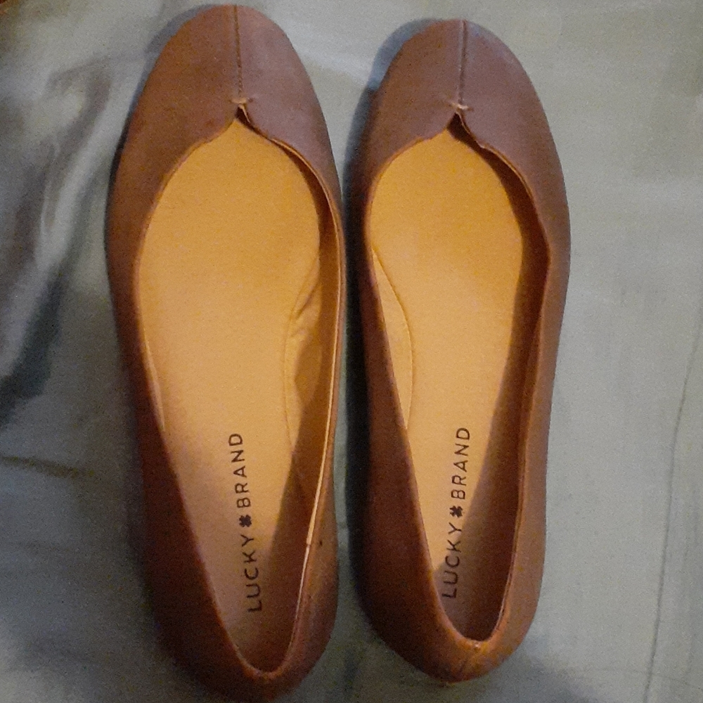 Leather❤ Lucky Brand shoes